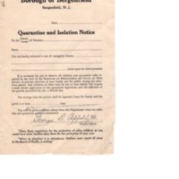 The Borough of Bergenfield Quarantine and Isolation Notice undated 1.jpg