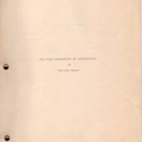 1 of 12 “The Fire Department of Bergenfield,” nine page typewritten report by Carolyn Hager, Undated.jpg
