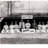 1 black and white photograph 8 x10 Rotary Club Little League 1959.jpg