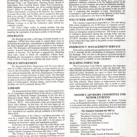 P 2 Bergenfield Annual Report 1987