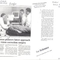 Dello Russo Joseph Dello Russo Pioneers Latest Approach to Laser Vision Correction Surgery Oct 30 2000.jpg