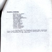 Memo Planning 75th Anniversary Celebration Dec 29 1965