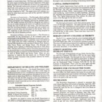 P 3 Bergenfield Annual Report 1987