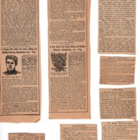 Assortment of 19th century periodicals and newspaper clippings of recipes and home remedies 2.jpg