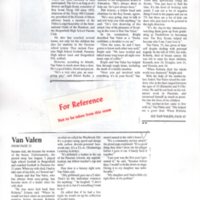 Van Valen Kenneth Meet some of your local heroes Kenneth Van Valen a man of dedication twin boro news July 5 2000 2.jpg