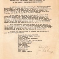 Bergenfield Tercentenary Committee Historymobile Letter.jpg