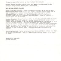 Bergenfield Council for the Arts minutes October 9 1984.jpg