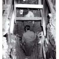 7 of 7 black and white photographs (8 x 10) four store fire Washington Avenue, Dec. 11, 1952.jpg
