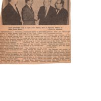 Chamber Elects William Major Times Review newspaper clipping Jan 30 1964.jpg