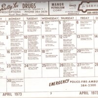 Bergenfield Report and Calendar 1973 April 2.jpg