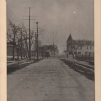 1 black and white photograph Washington Ave looking south Knollwod Hotel 1925.jpg