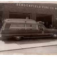 1 black and white photographs (8 x 10) Bergenfield Fire Co. No. 2 ambulance, late 1950s.jpg