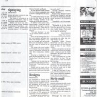 Spraying for West Nile Set to Begin newspaper clipping Sept 5 2001 2.jpg