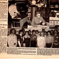 “Cultural Calvacade,” (newspaper clipping) Twin Boro News, Oct. 27, 1976 P1 bottom.jpg