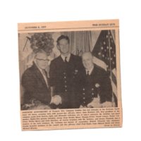 Fortieth Anniversary of Prospect Fire Company Number One, The Sunday Sun (newspaper clipping) Oct. 6, 1957.jpg
