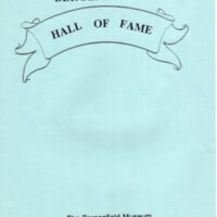 Bergenfield Hall of Fame list of first 30 HOF members foreward by Betty Schmelz and biographies 1.jpg