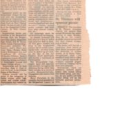 “Arts Council to Sponsor Art Festival on June 14,” (newspaper clipping) May 20, 1981<br /><br />
