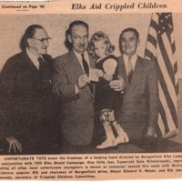 Elks Aid Crippled Children newspaper clipping undated.jpg