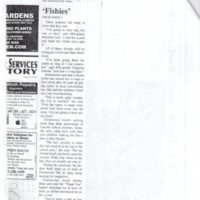 Greenwood Jeanette Farewell to Fishies students honor store owner twin boro news may 6 2002 2.jpg