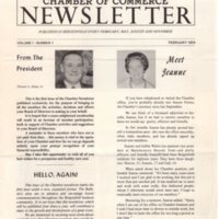 Chamber of Commerce Newsletter February 1970 p1.jpg