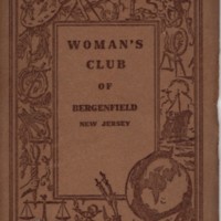 Woman&#039;s Club yearbook 1934 thru 1935
