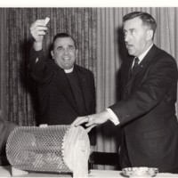 1 black and white photograph 5 x 7 Rotary Club Raffle Undated.jpg