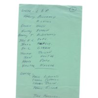 Fire Company, with handwritten list of fire company members, undated.jpg