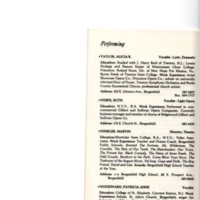 “Artists in Residence” booklet listing of performing, visual, crafts and literary artists in Bergenfield, 1977 P11.jpg