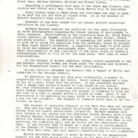 Bergenfield Council for the Arts minutes January 11 1982 P1.jpg