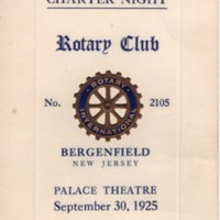 Charter Night Rotary Club program Palace Theatre Sept 30 1925 1.jpg