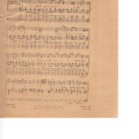 Souvenir Copy of the Bergenfield Song issued by the Bergenfield Chamber of Commerce 1927 p.2