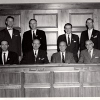 black and white photograph 8x10 Mayor and council pictured Benjamin Dudley Pierce Deamer William C. Puder John Regan Frank L Jones William Ryan etc. 3 of 3.jpg