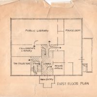 Blueprint of Borough Hall First Floor Plan.jpg