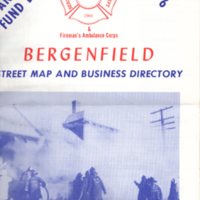 Bergenfield Volunteer Fire Dept and Ambulance Steet Map and Business Directory Fold out map 1966.jpg