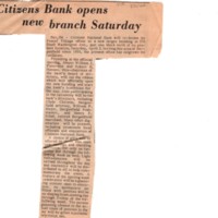 Citizens Bank Opens New Branch Saturday newspaper clipping Times Review March 31 1966 P1 top.jpg