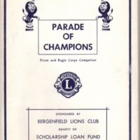 Parade of Champions Drum and Bugle Corps Competition program 1959 thru1960 1.jpg