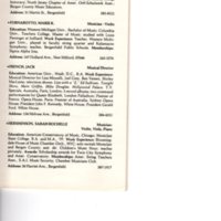 “Artists in Residence” booklet listing of performing, visual, crafts and literary artists in Bergenfield, 1977 P6.jpg