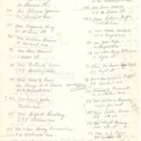 Handwritten and typed list of 50 year Bergenfield residents draft P3 back.jpg