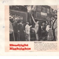 2 black and white photographs 8 x 10 Gay Nineties program of old fashioned bargains October 1958 3.jpg