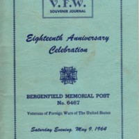 Eighteenth Anniversary Celebration VFW Souvenir Journal May 9 1964 1.jpg