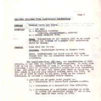 Memo Planning 75th Anniversary Celebration Dec 29 1965