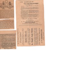 Assortment of 19th century periodicals and newspaper clippings of recipes and home remedies 8.jpg