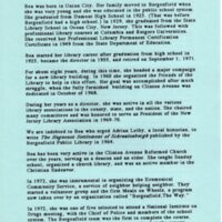 Bergenfield Hall of Fame list of first 30 HOF members foreward by Betty Schmelz and biographies 18.jpg