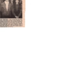 They Performed photo and caption of tenor Norman Benac and pianist Linda Gordon Bang Dec 8 1982.jpg