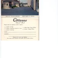 Citizens National Bank Advertising Brochure