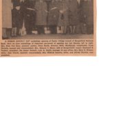 New Bank Goes Into Business newspaper clipping March 31, 1955