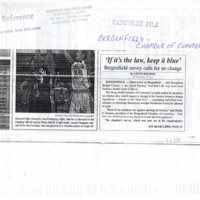 If its the Law Keep it Blue Bergenfield Survey Calls For No Change newspaper clipping Januray 2002 p1.jpg