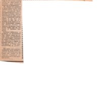 “Arts Exhibit Set at Local Bank” (newspaper clipping) &quot;Twin Boro News,&quot; March 24, 1985