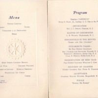 Charter Night Rotary Club program Palace Theatre Sept 30 1925 2.jpg