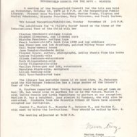Bergenfield Council for the Arts minutes October 10 1979.jpg